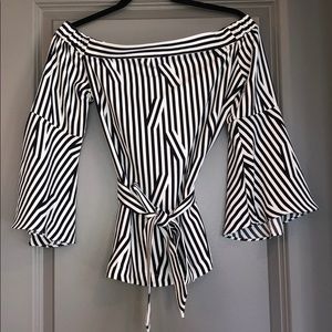 Karen Millen Stripped Blouse